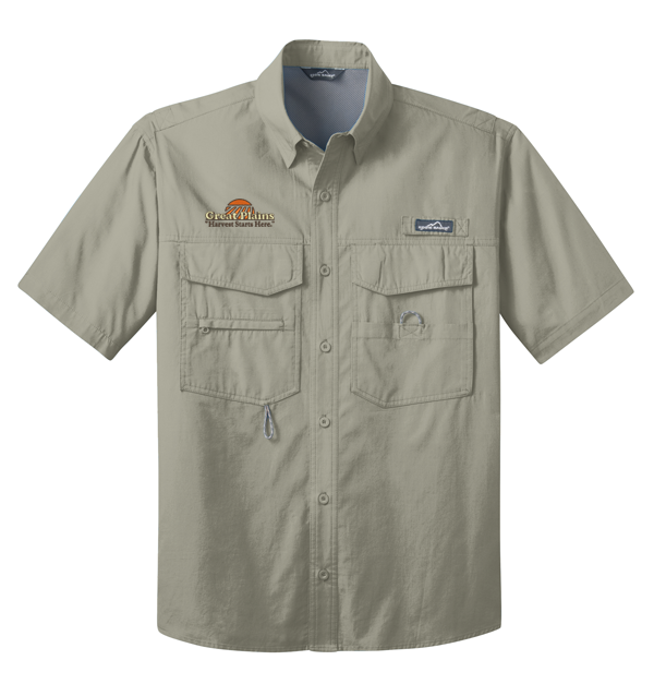 Men's Eddie Bauer Short Sleeve Fishing Shirt
