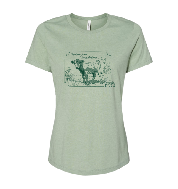 BELLA+CANVAS Women’s Relaxed CVC Calf "Harvest After Harvest"