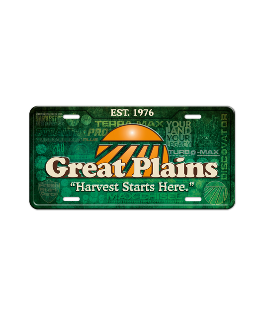 Great Plains 4C License Plate