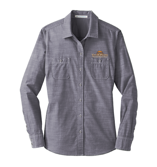 Port Authority Women's Slub Chambray Shirt