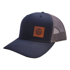 Square Patch Cap - Navy/Charcoal