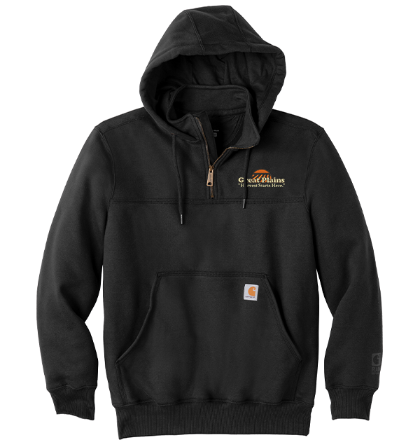 Carhartt Men's Rain Defender Fleece-Lined Logo Sweatshirt - 105443472-S