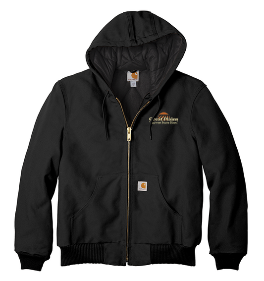 Carhartt ® TALL Quilted-Flannel-Lined Duck Active Jac
