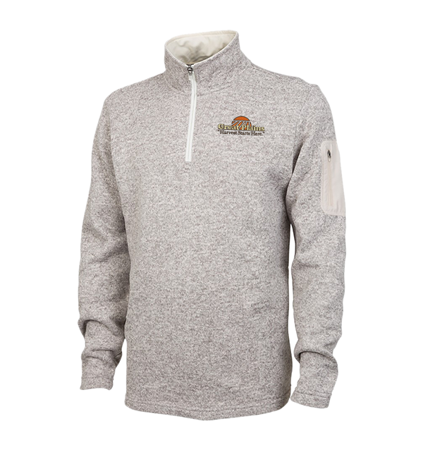 Charles River Men’s Heathered Fleece Pullover