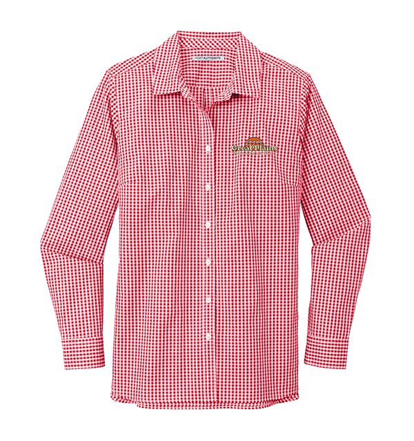 Port Authority ® Ladies Broadcloth Gingham Easy Care Shirt
